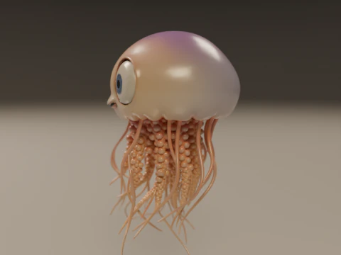 Jellyfish 3D Print Model