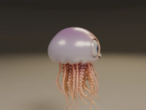 Jellyfish 3D Print Model