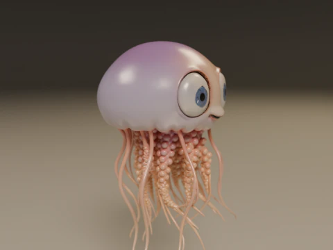 Jellyfish 3D Print Model
