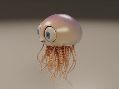 Jellyfish 3D Print Model