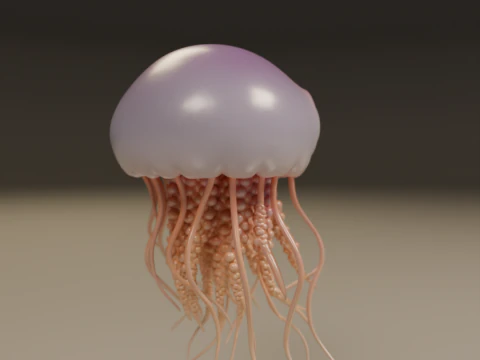 Jellyfish 3D Print Model