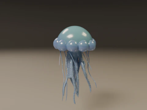 Jellyfish 3D Print Model