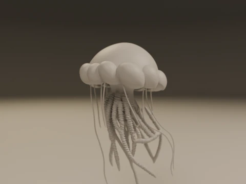 Jellyfish 3D Print Model
