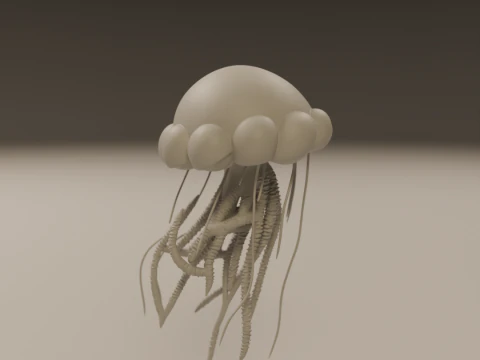 Jellyfish 3D Print Model