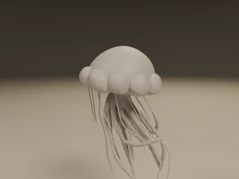 Jellyfish 3D Print Model