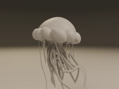 Jellyfish 3D Print Model