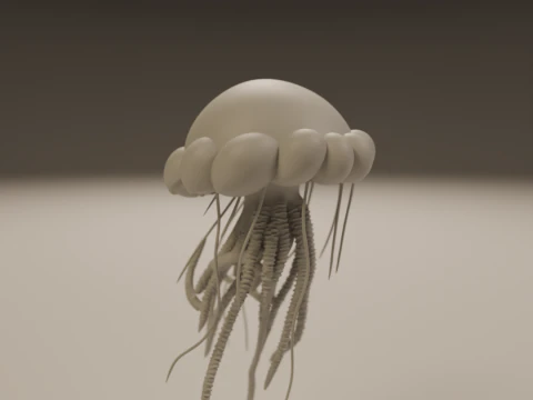 Jellyfish 3D Print Model