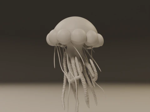 Jellyfish 3D Print Model