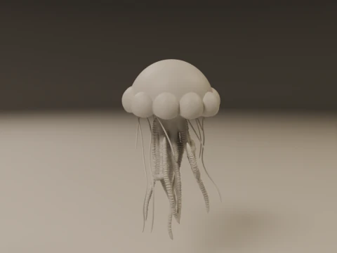 Jellyfish 3D Print Model