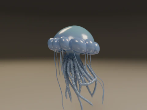 Jellyfish 3D Print Model