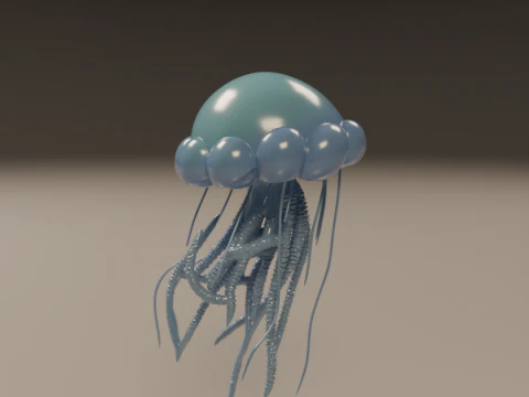 Jellyfish 3D Print Model