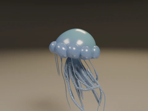 Jellyfish 3D Print Model