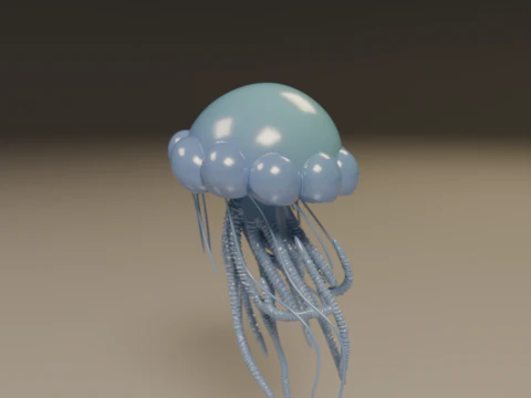 Jellyfish 3D Print Model