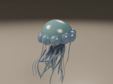 Jellyfish 3D Print Model