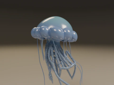 Jellyfish 3D Print Model