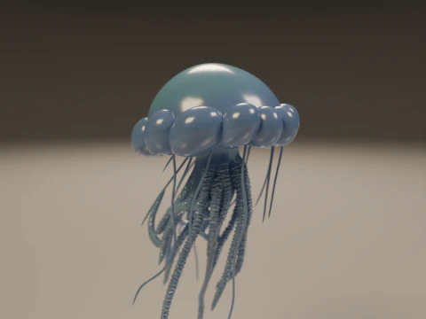 Jellyfish 3D Print Model