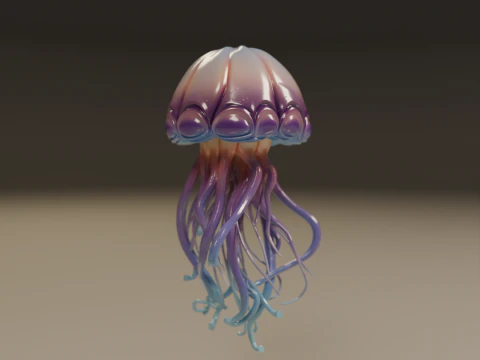 Jellyfish 3D Print Model