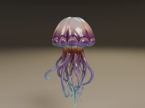 Jellyfish 3D Print Model