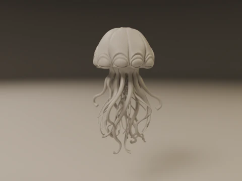 Jellyfish 3D Print Model