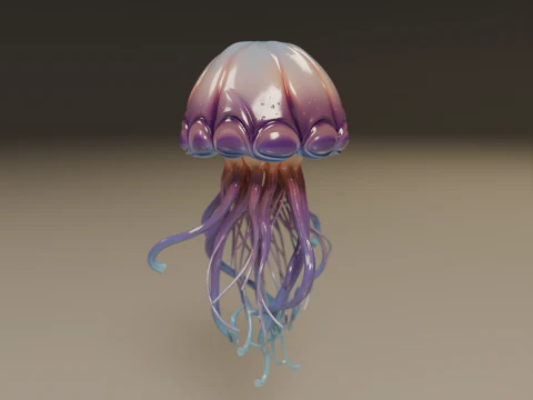 Jellyfish 3D Print Model