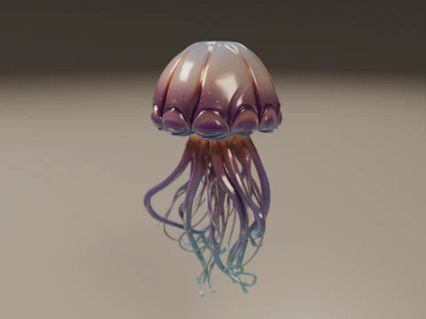 Jellyfish 3D Print Model