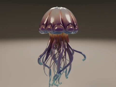 Jellyfish 3D Print Model