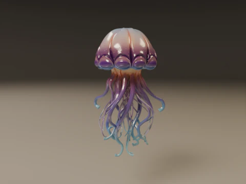 Jellyfish 3D Print Model