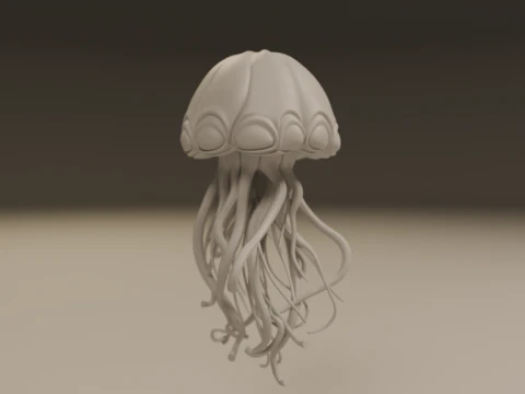 Jellyfish 3D Print Model