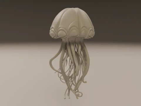 Jellyfish 3D Print Model
