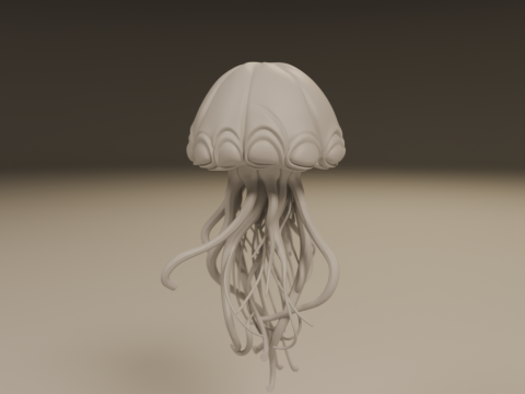 Jellyfish Model Cetak 3D