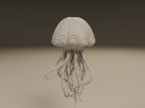 Jellyfish 3D Print Model