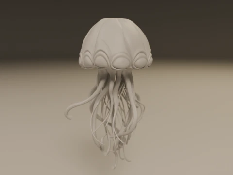 Jellyfish 3D Print Model