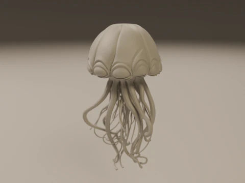 Jellyfish 3D Print Model