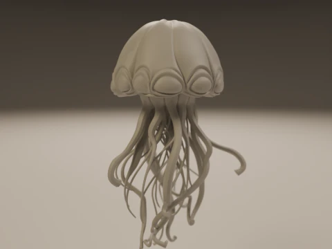 Jellyfish 3D Print Model