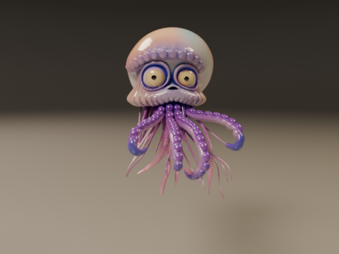 Jellyfish 3D 프린트 모델