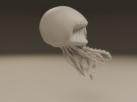 Jellyfish 3D 프린트 모델