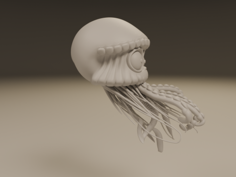 Jellyfish 3D 프린트 모델