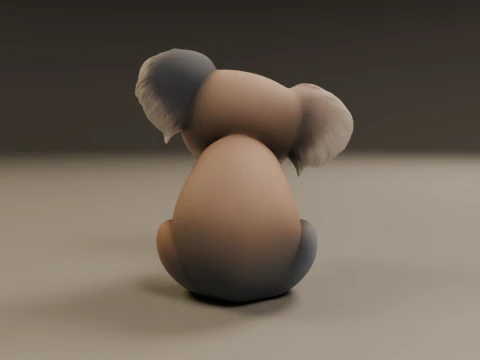 Koala Model do druku 3D
