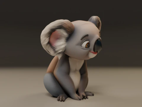 Koala Model do druku 3D