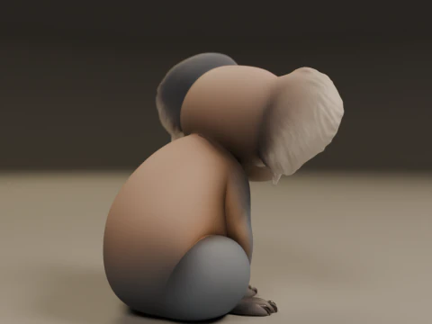 Koala Model do druku 3D
