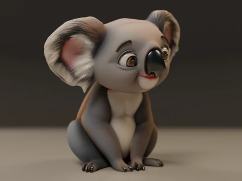 Koala Model do druku 3D