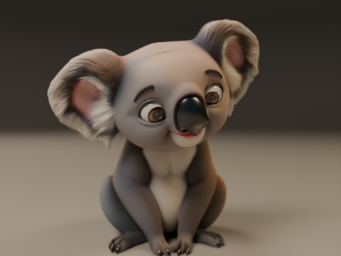 Koala Modello di stampa 3D