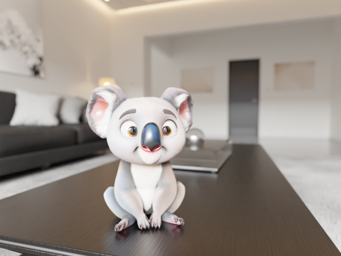 Koala 3D Print Model