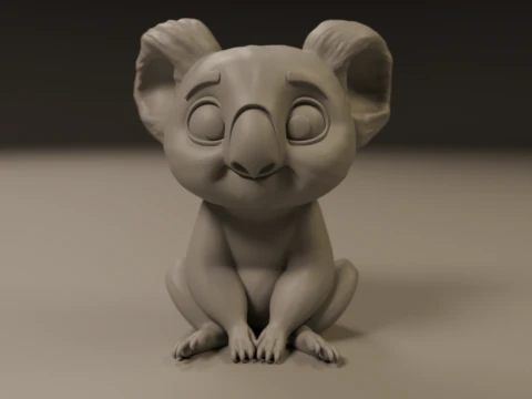 Koala 3D Print Model