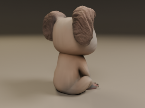 Koala 3D Druckmodell