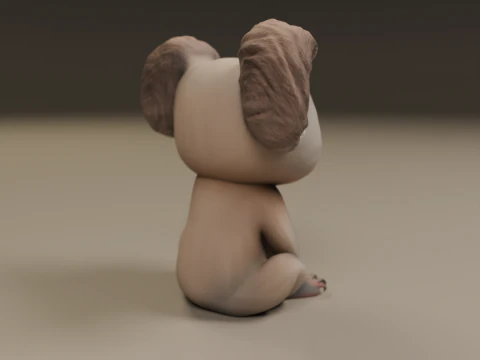 Koala 3D Print Model
