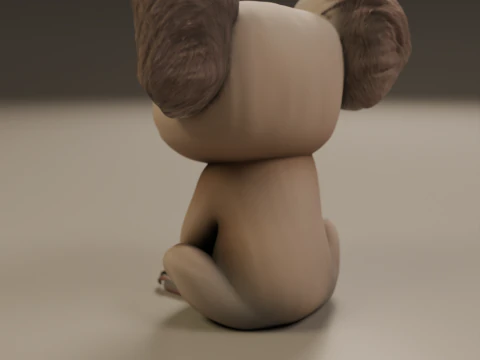 Koala 3D Print Model