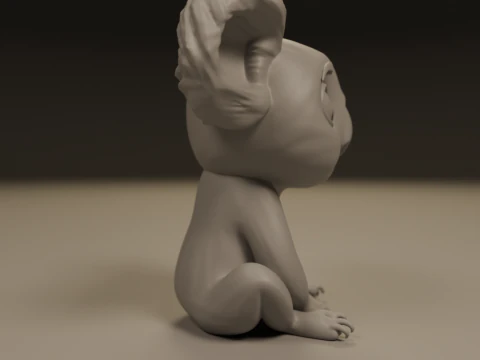Koala 3D Print Model