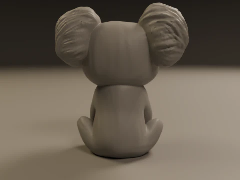 Koala 3D Print Model