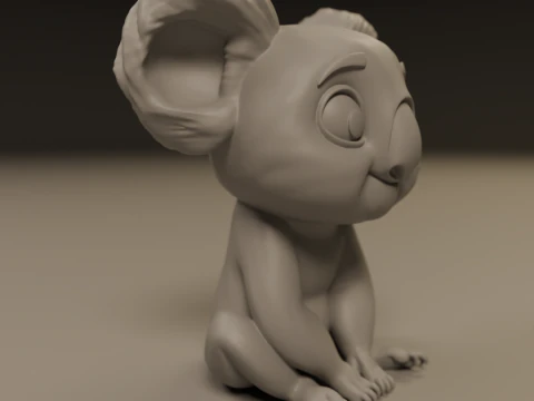 Koala 3D Print Model